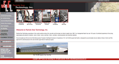 Desktop Screenshot of particlesizetech.com